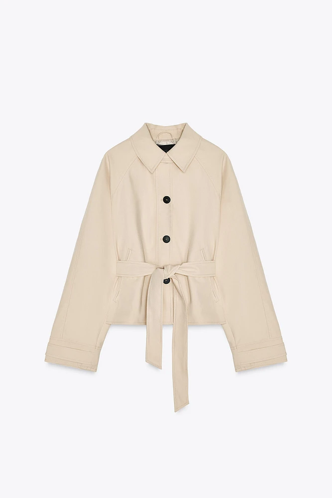 TRENCH COURT CEINTURE