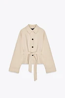TRENCH COURT CEINTURE