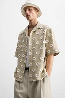 CHEMISE JACQUARD TEXTURÉ
