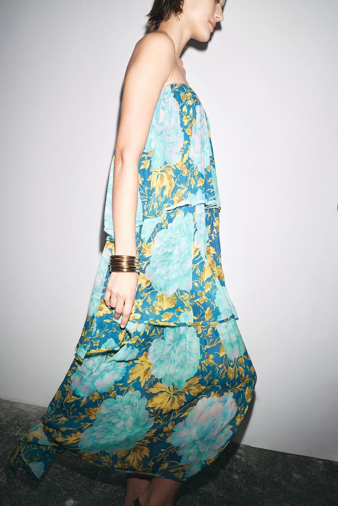 STRAPLESS DRESS ZW COLLECTION