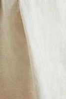 FADED LINEN BEDSKIRT