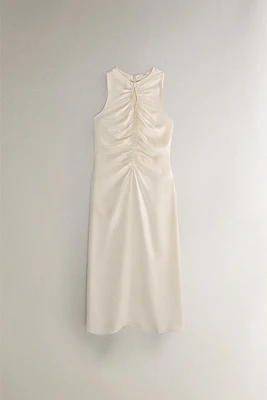 CHEMISE DE NUIT SOIE FRONCÉE