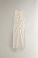 CHEMISE DE NUIT SOIE FRONCÉE