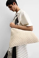 SAC CABAS EN MACRAMÉ