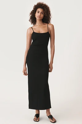 ROBE MI-LONGUE À BRETELLES 50E ANNIVERSAIRE