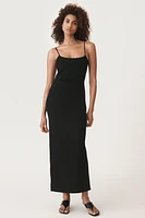 ROBE MI-LONGUE À BRETELLES 50E ANNIVERSAIRE