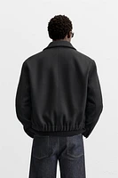 TEXTURED POCKET JACKET