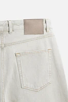 ASYMMETRIC SEAM BAGGY FIT JEANS