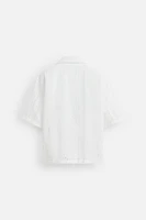 LASER CUT EMBROIDERY SHIRT