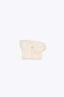 ZW COLLECTION STRAPLESS RUFFLED TOP