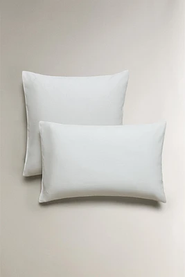 PILLOWCASE WITH EMBROIDERED CRAB