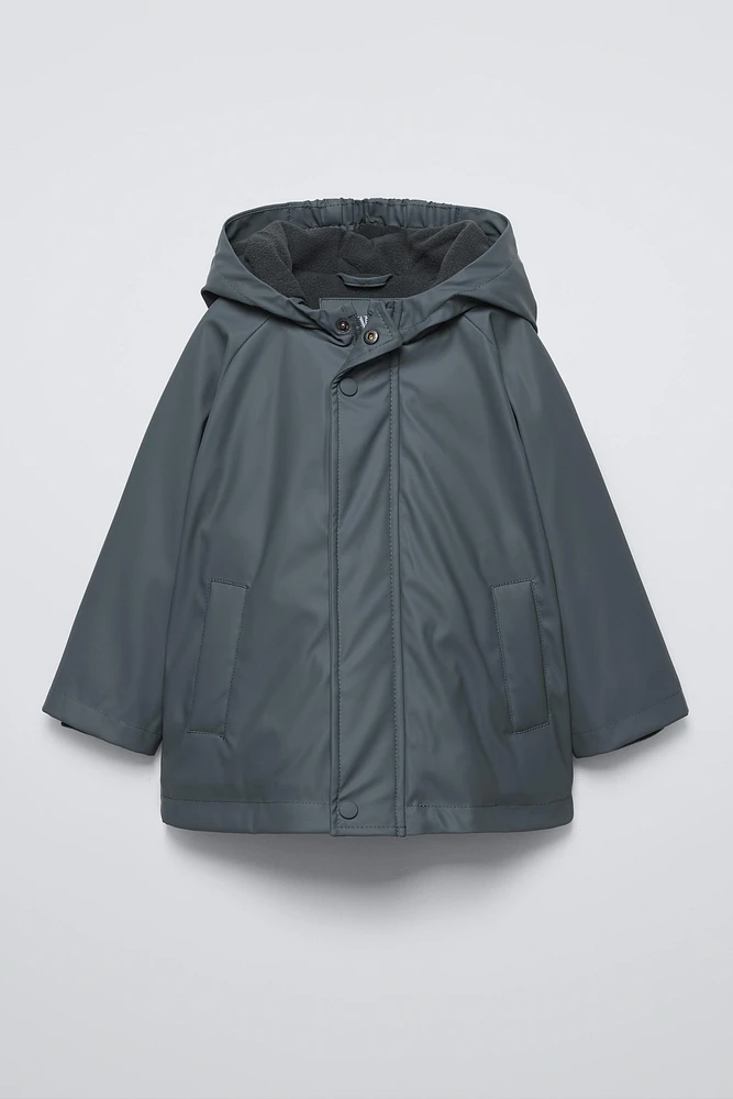 WATER REPELLENT LINED RAINCOAT