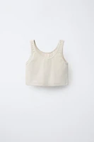 RIBBED T-SHIRT AND HEAVY BERMUDA SET