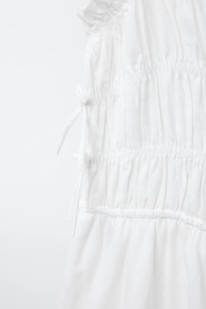 COMBINAISON LONGUE LACETS AVEC LIN