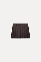 PLEATED SKORT