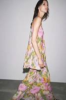 FLORAL PRINT DRESS - ZW COLLECTION LIMITED EDITION
