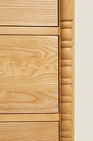 WOODEN CHEST OF DRAWERS