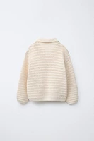 OPEN KNIT SWEATER