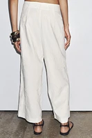 ZW COLLECTION EMBROIDERED CULOTTES