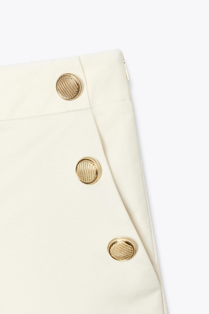 BUTTON CULOTTES