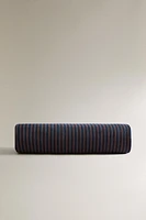 COTTON BEACH TOWEL WITH THIN STRIPES