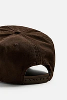 WASHED PRINT CAP