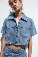CHEMISE Z1975 COURTE EN DENIM