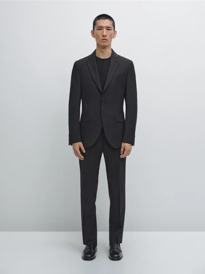 100% wool suit trousers