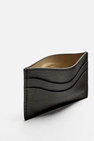 LEATHER CARD HOLDER