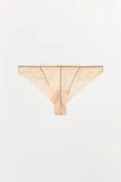CULOTTE MESH BRODÉE