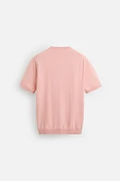 T-SHIRT EN MAILLE