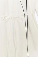VESTE CROISÉE LISERÉS