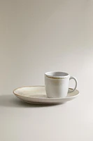 TASSE À CAFÉ ET SOUCOUPE