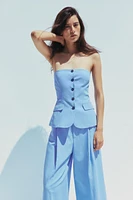 TOP GILET BUSTIER