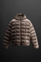 HOODED DOWN JACKET