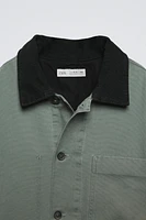 CANVAS OVERSHIRT