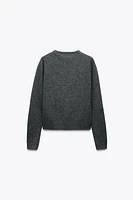 BASIC 100% WOOL SWEATER