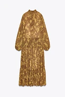 ZW COLLECTION LONG PRINT DRESS