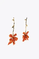 BOUCLES D'OREILLES TIGE FLEUR