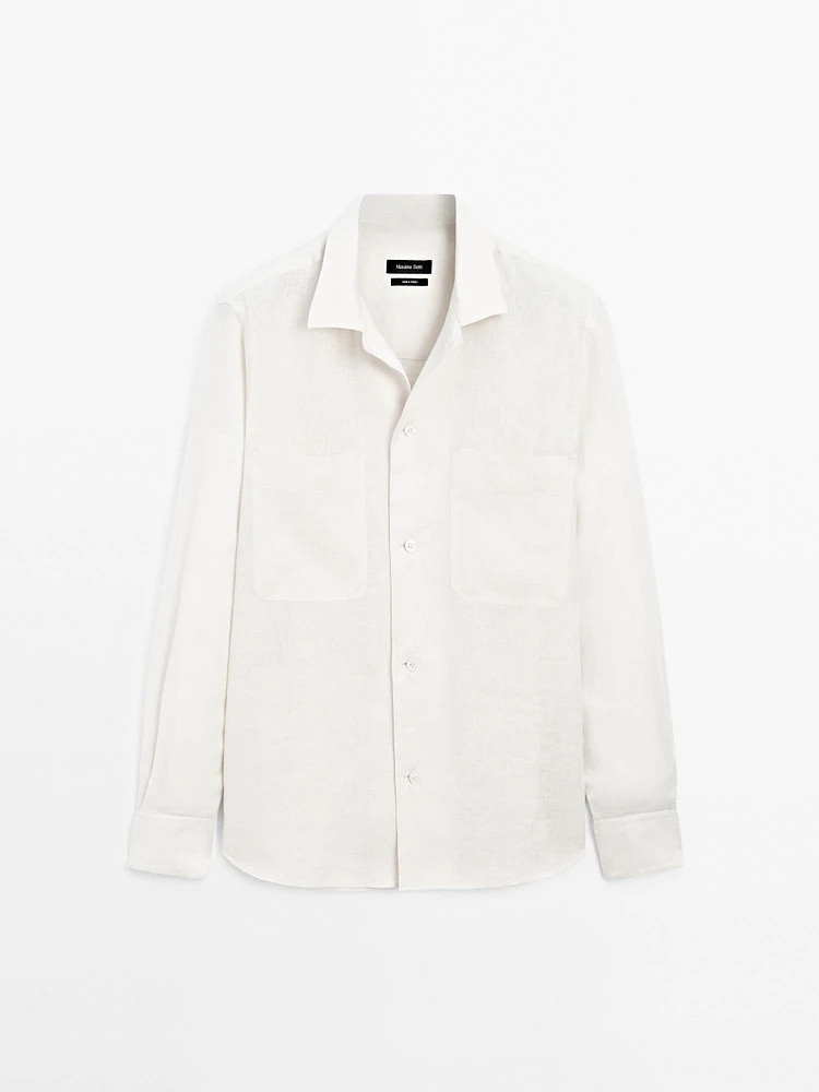 Surchemise légère 100 % lin - Limited Edition