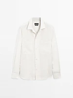 Lightweight 100% linen overshirt - Limited Edition