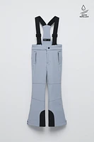 WINDPROOF AND WATER RESISTANT RECCO® SYSTEM SUSPENDER PANTS SKI COLLECTION