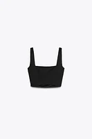 JEWEL CROP TOP