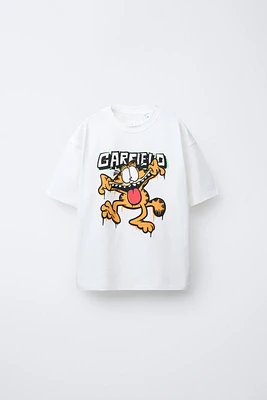 GARFIELD © PAWS INC PRINT T-SHIRT