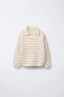 OPEN KNIT SWEATER