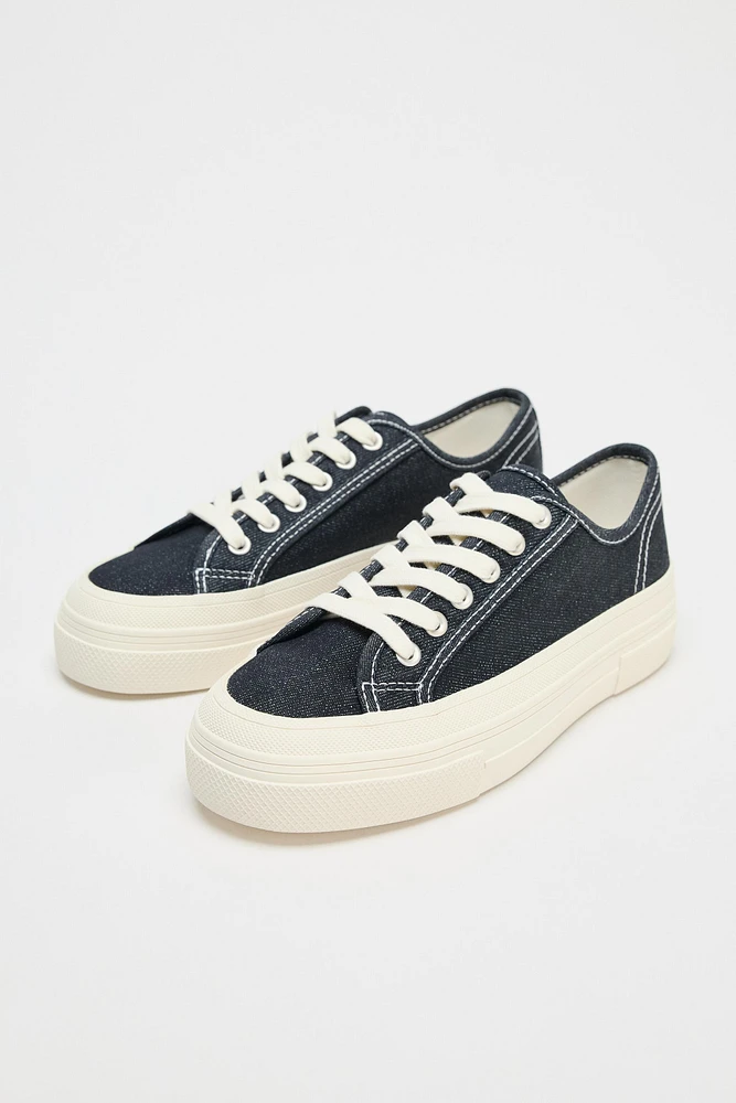 DENIM SNEAKERS
