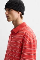 STRIPED POLO SHIRT