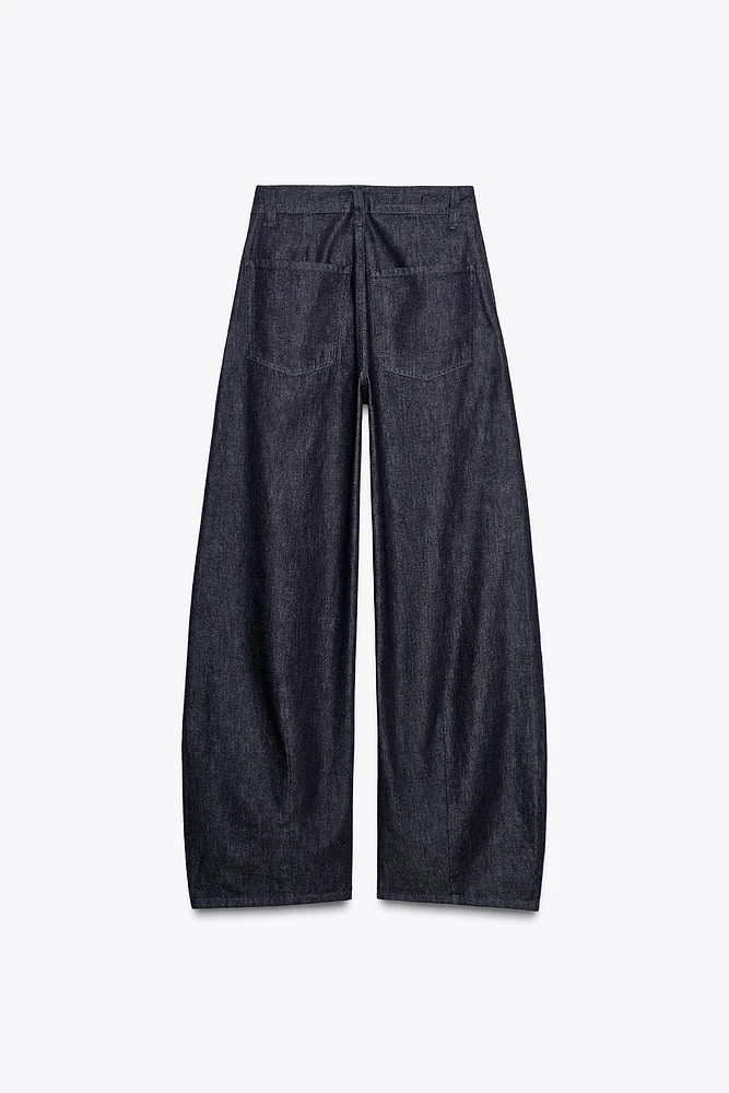 PANTALON DENIM TRF À PINCES