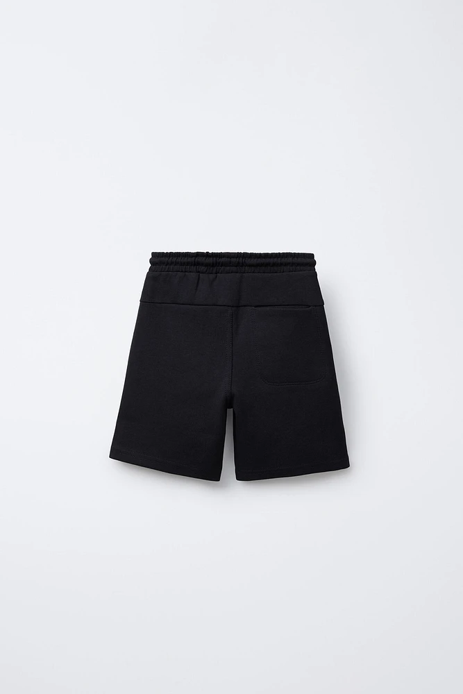 STRETCH PLUSH SHORTS