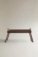FOLDABLE TRAY WITH HANDLES